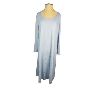 Land's End Periwinkle Tee Shirt Dress Size Large